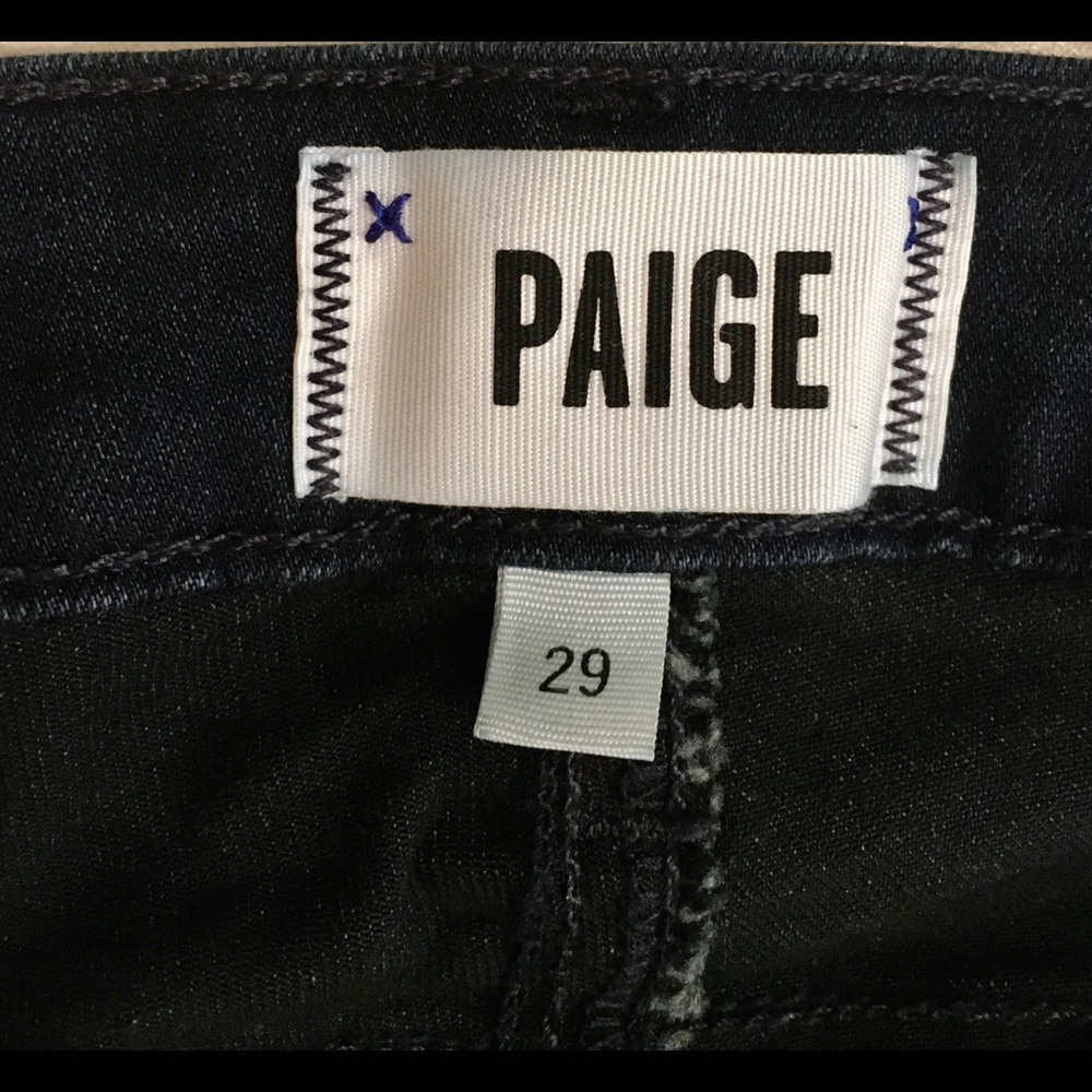 Paige dark wash verdugo ankle jean